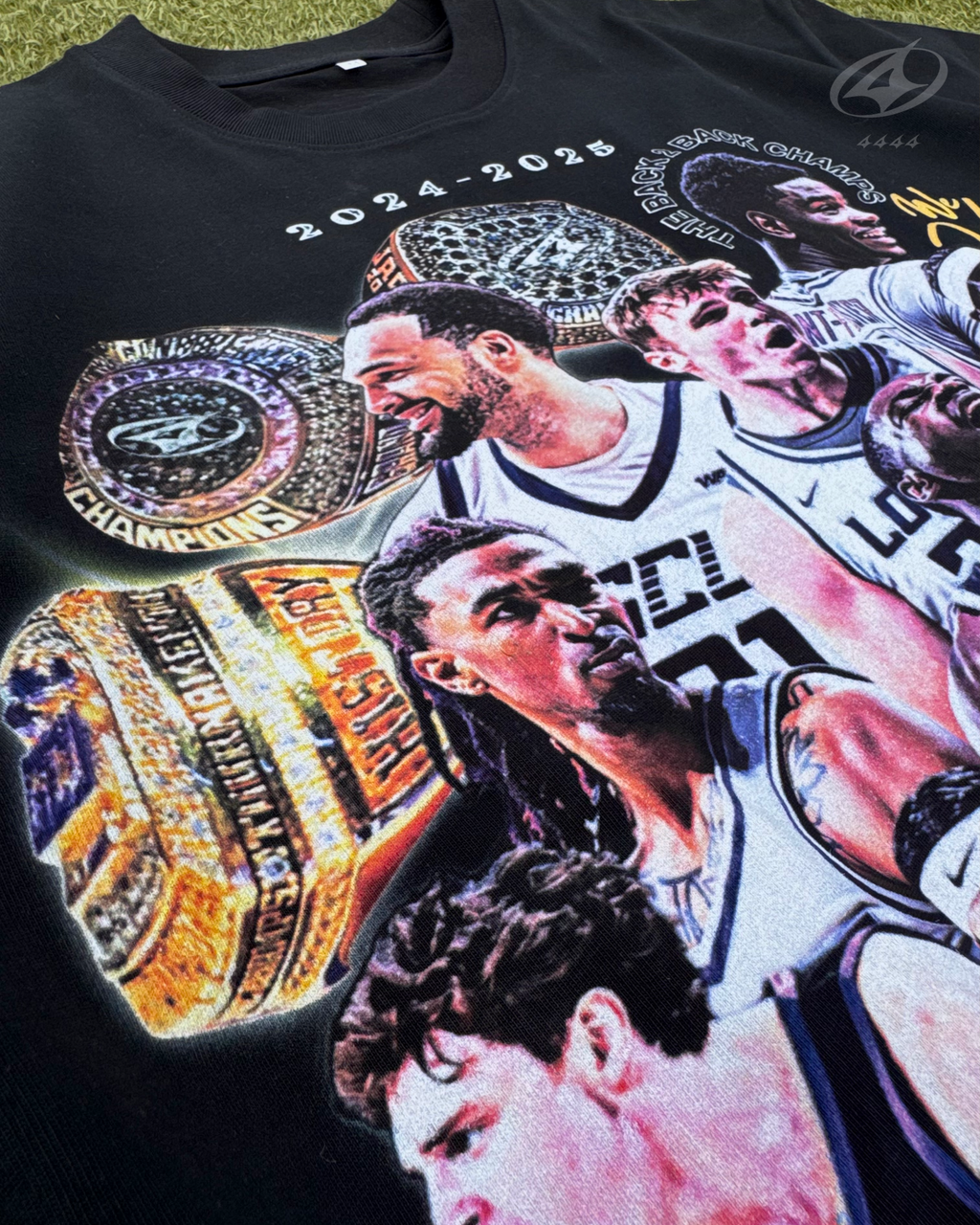 24-25 “WE HOOP IN THE VALLEY” BLACK TEE